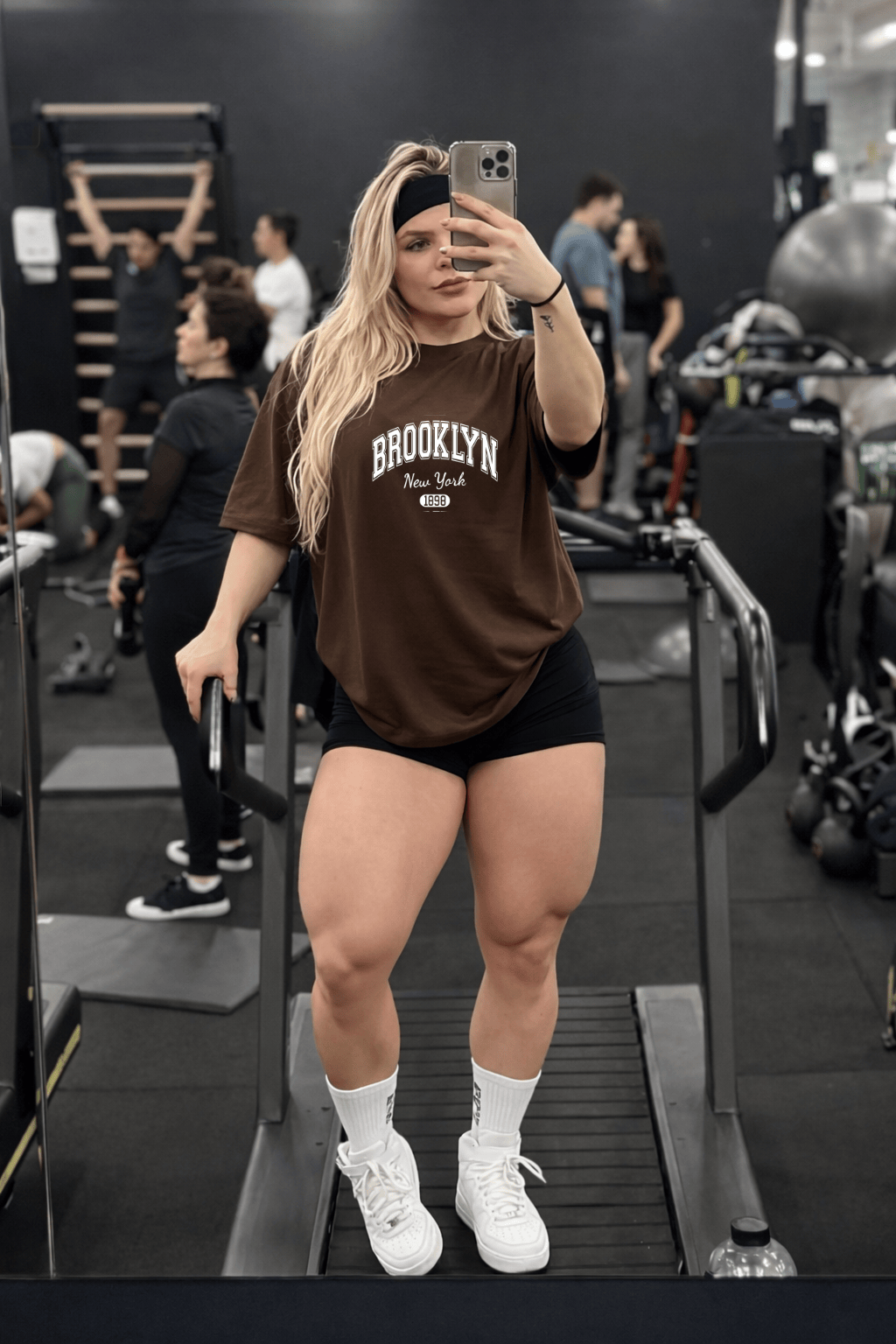 Camiseta Oversized Feminina | Estampa Brooklyn New York