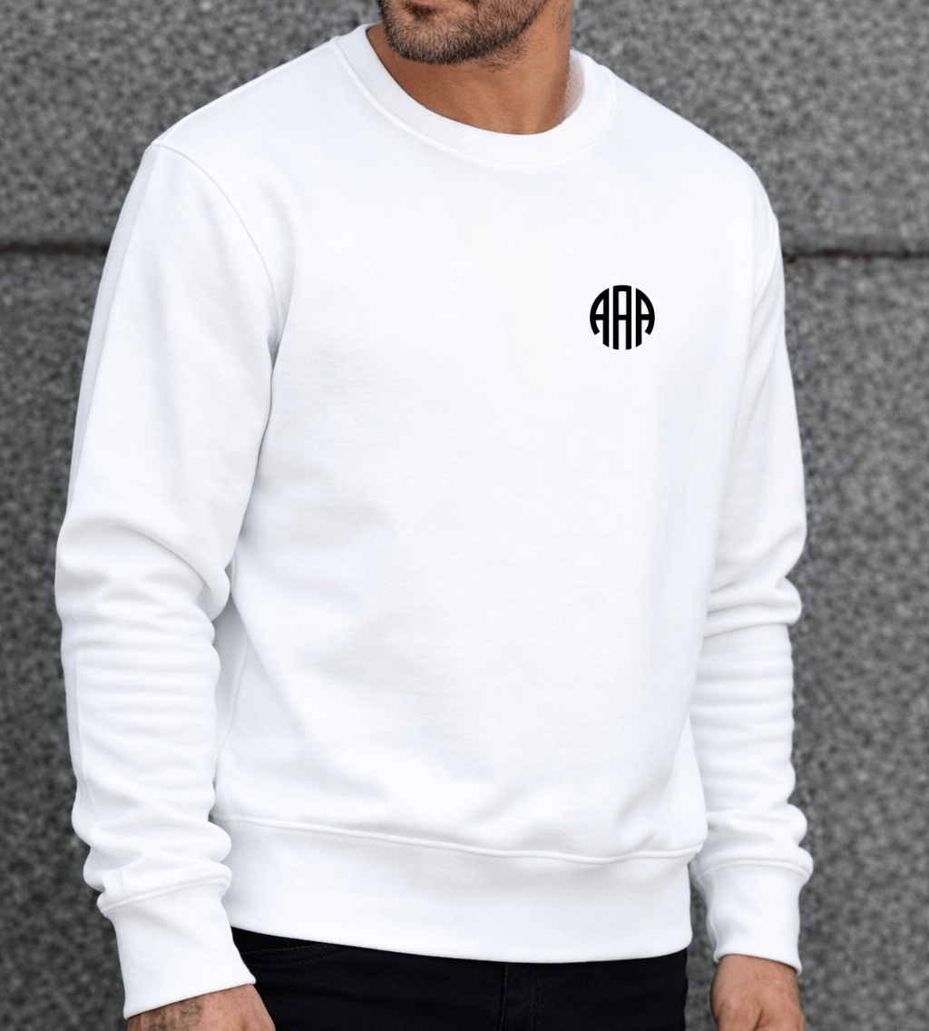 Moletom Masculino Careca - Almayda Estampa Minimalista