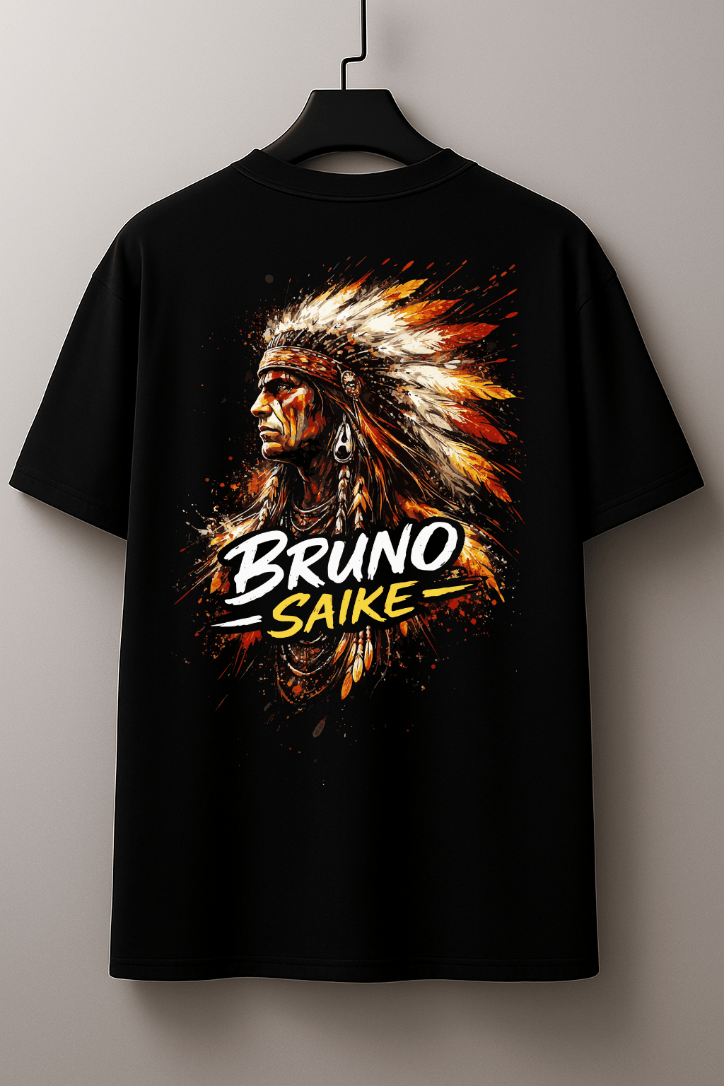 Camiseta Tradicional Manga Curta Bruno Saike by Almayda