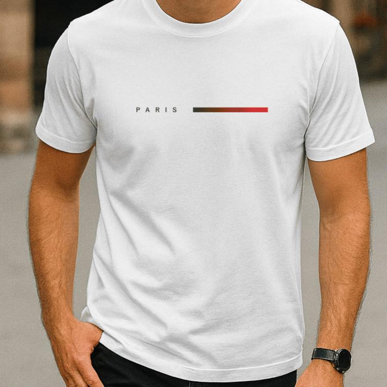 Camiseta Masculina | Estampa - Paris