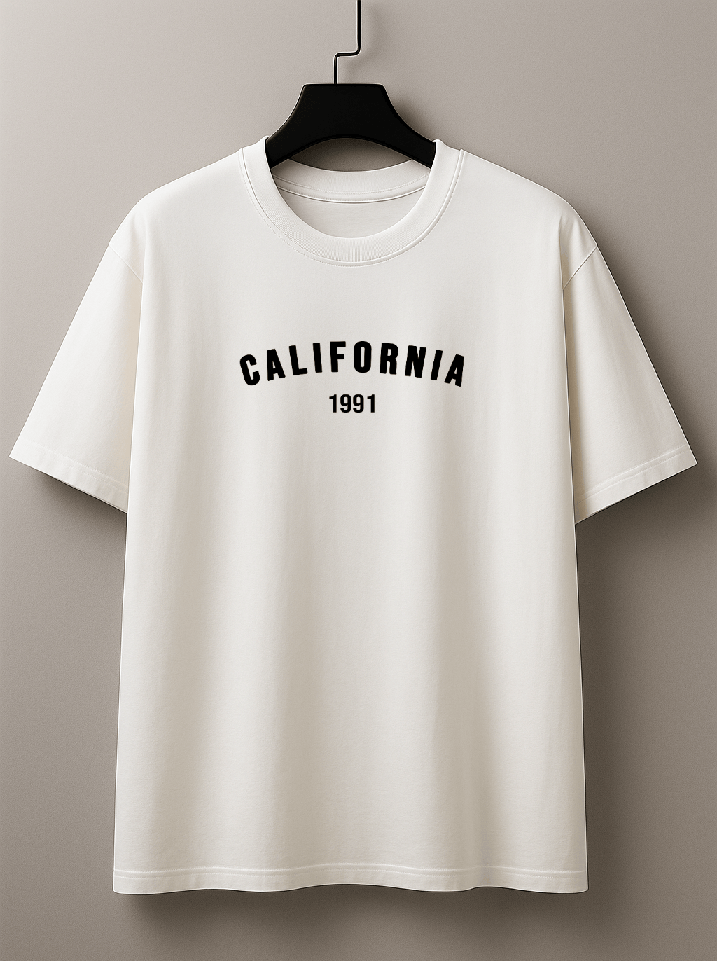 Camiseta Oversized Feminina | Estampa - California 1991