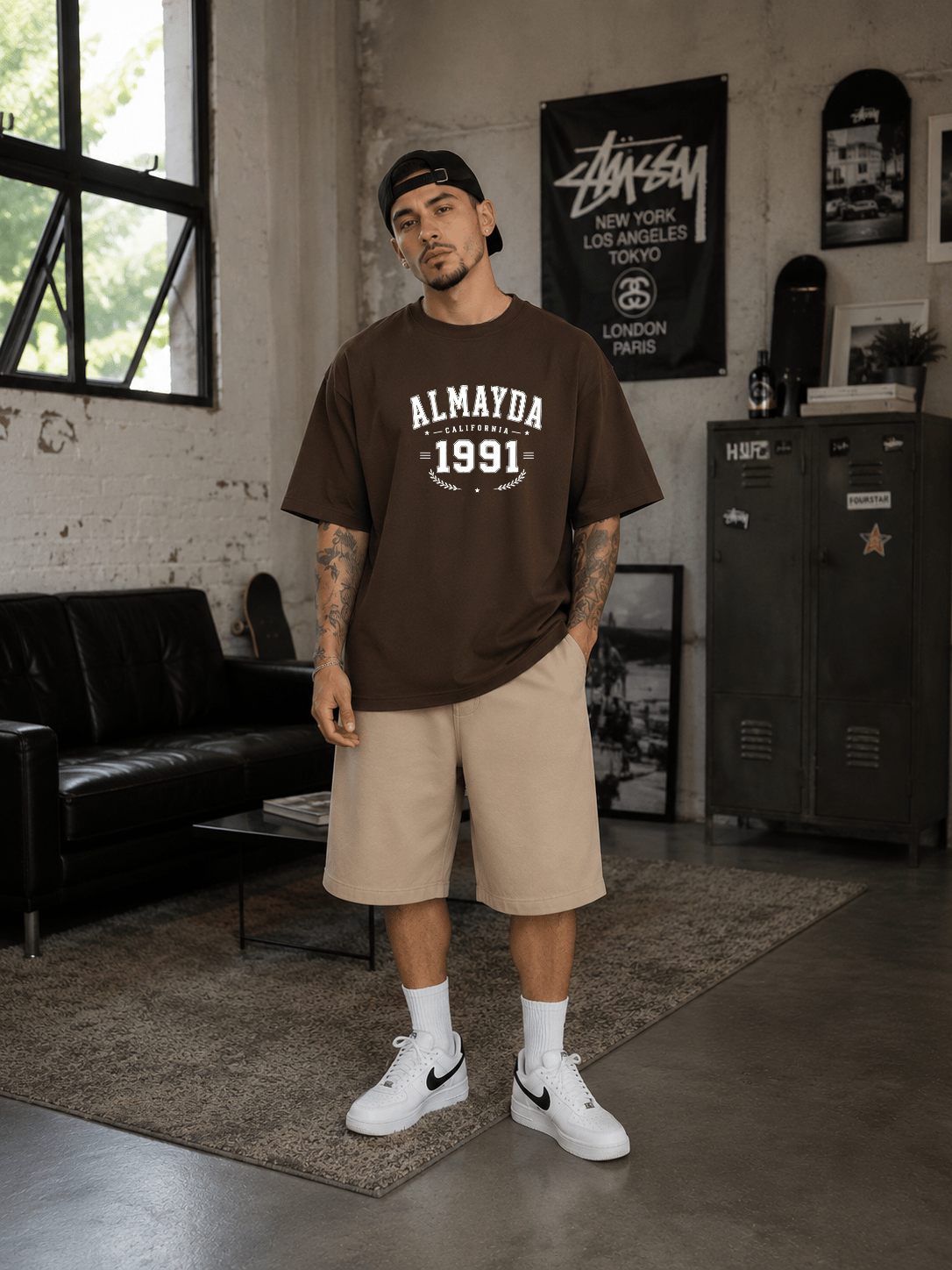 Camisetão Masculino Oversized - Lançamento Almayda California 1991