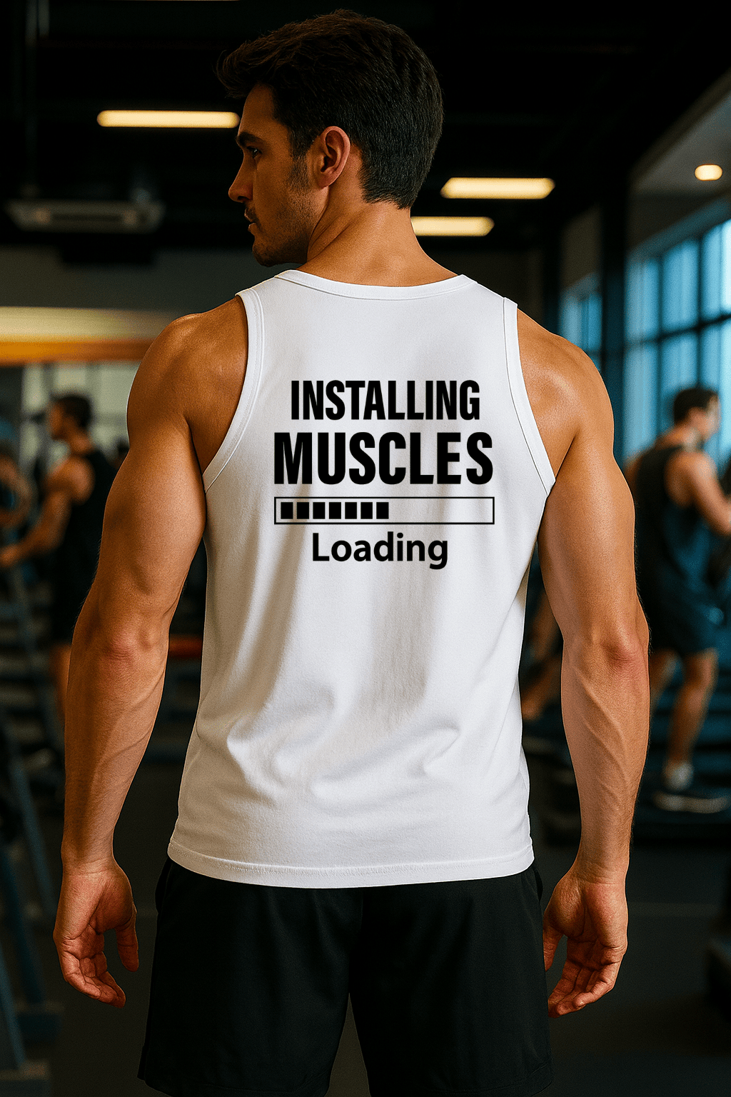 Camiseta Regata Masculina - Installing Muscles Loading