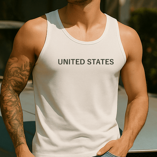 Camiseta Regata Masculina - United States