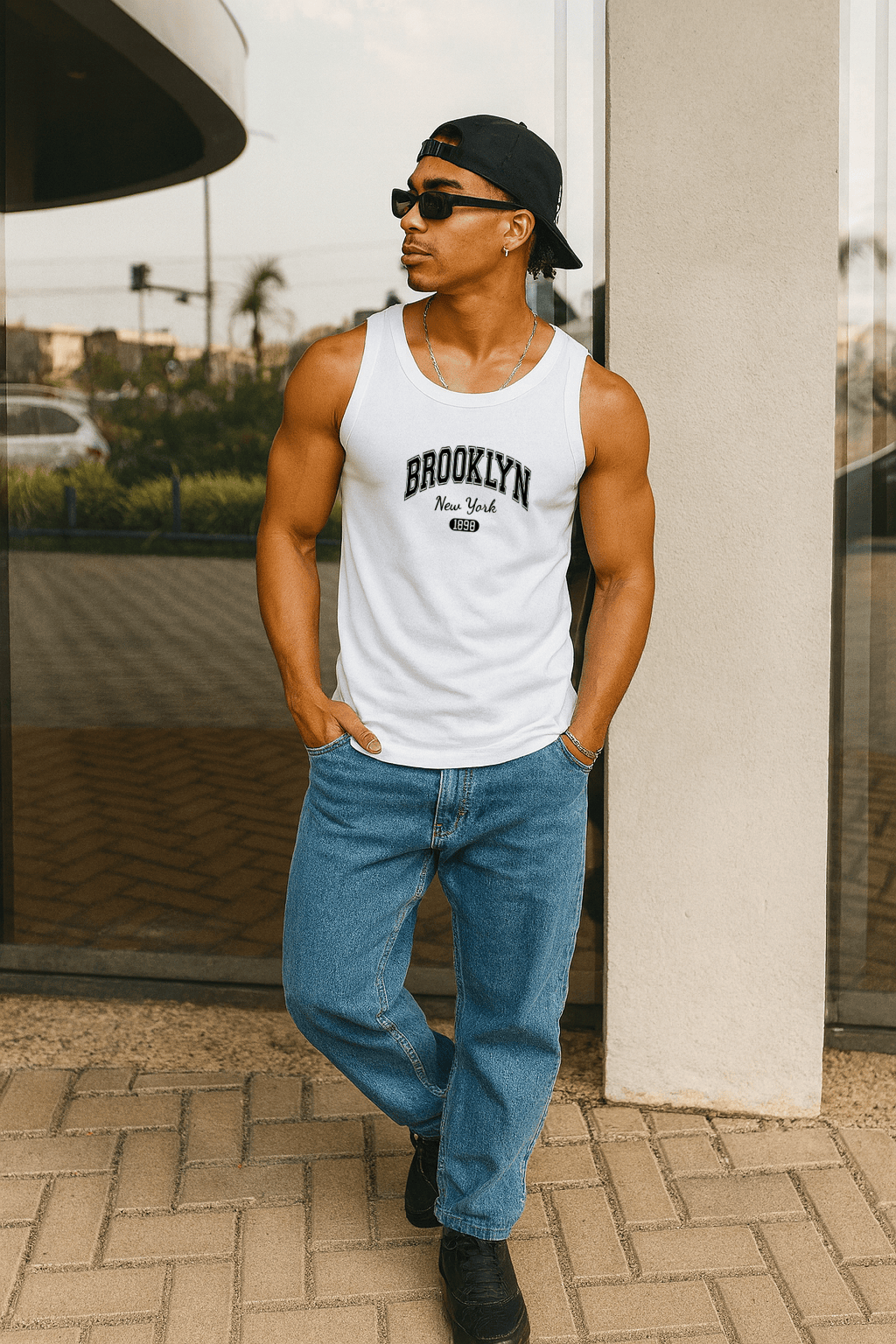 Camiseta Regata Masculina - Brooklyn