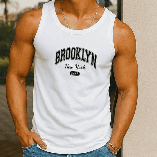 Camiseta Regata Masculina - Brooklyn