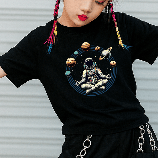 Camiseta Infantil Feminina - Space