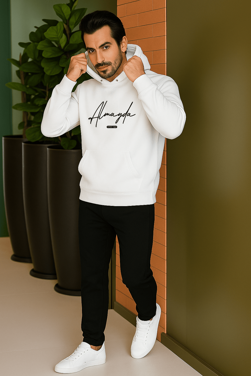 Moletom Masculino Canguru - Almayda Since 1991