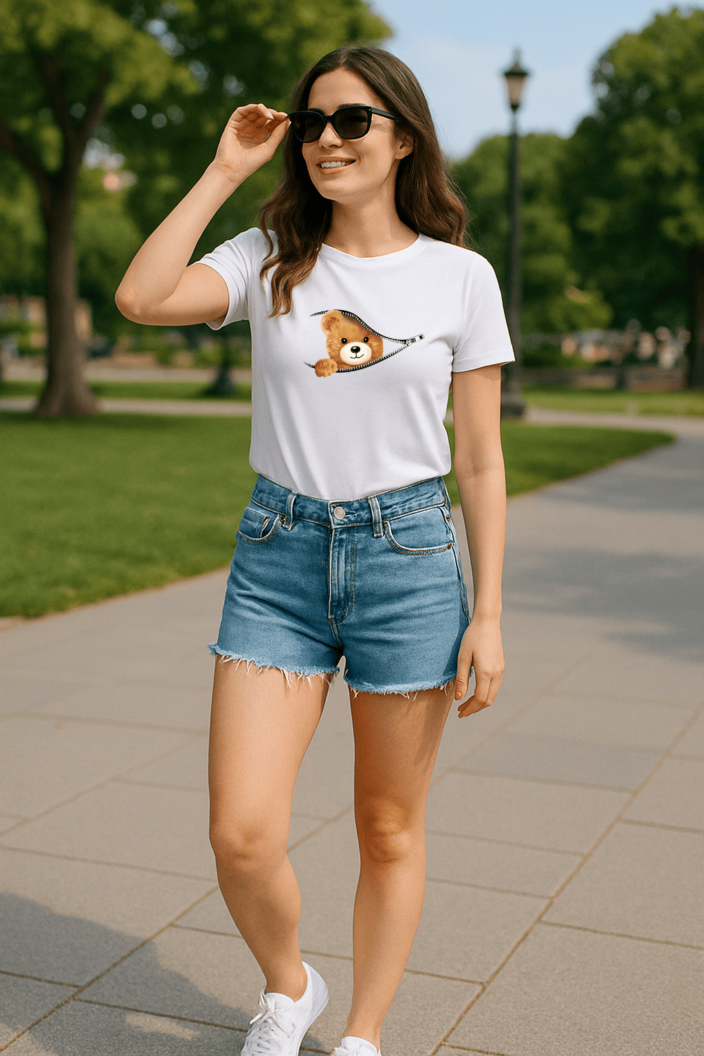 Camiseta Premium Feminina | Sweet Bear