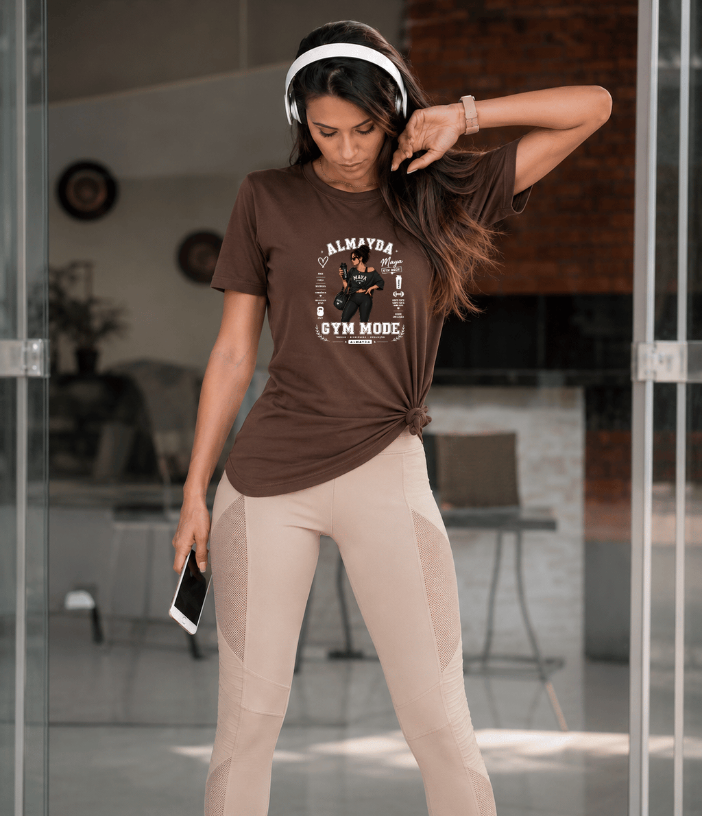 Camiseta Feminina Tradicional Manga Curta -  Almayda Gym Mode