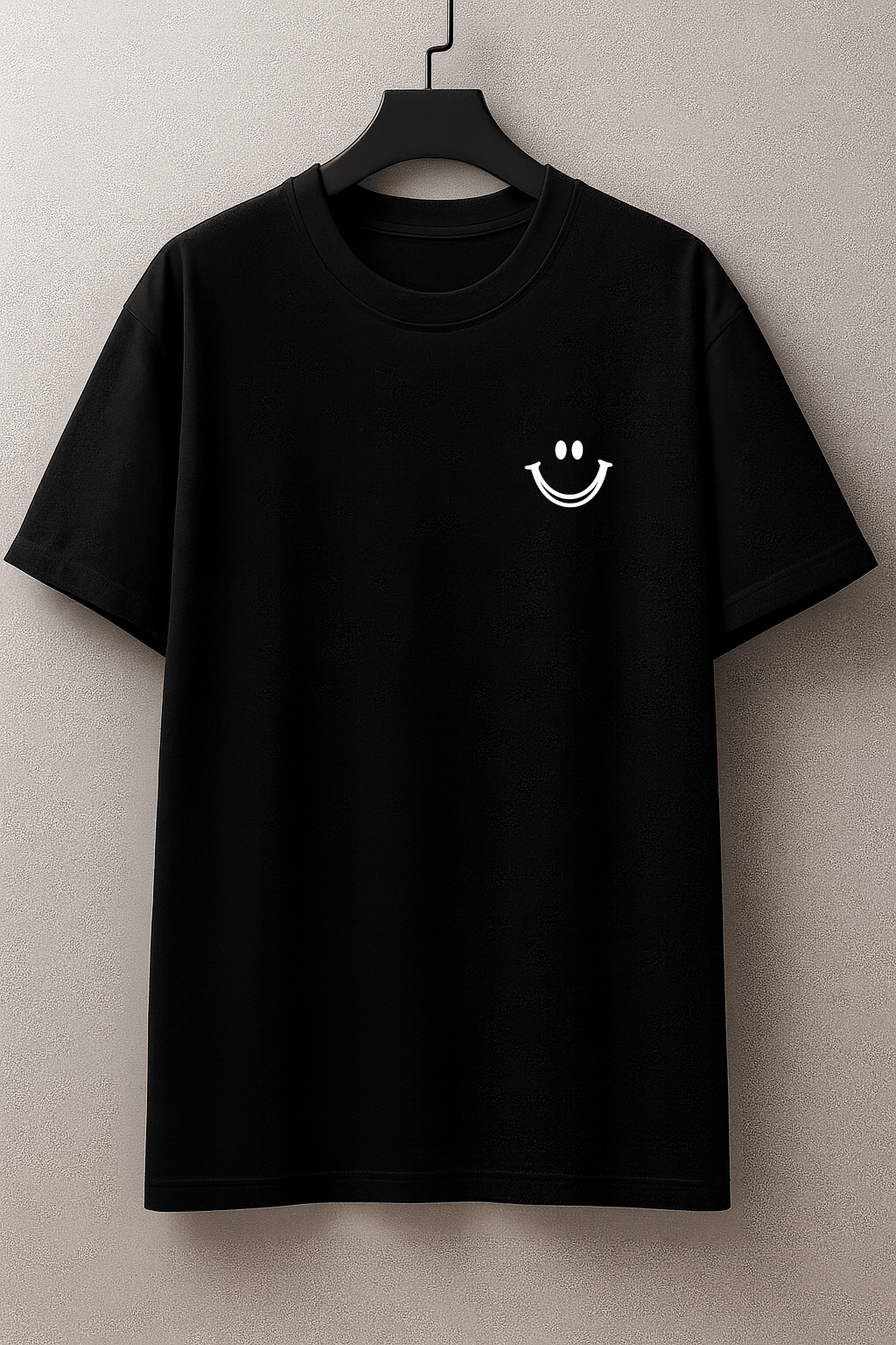 Camiseta Feminina | Estampa - Sorrisinho Minimalista