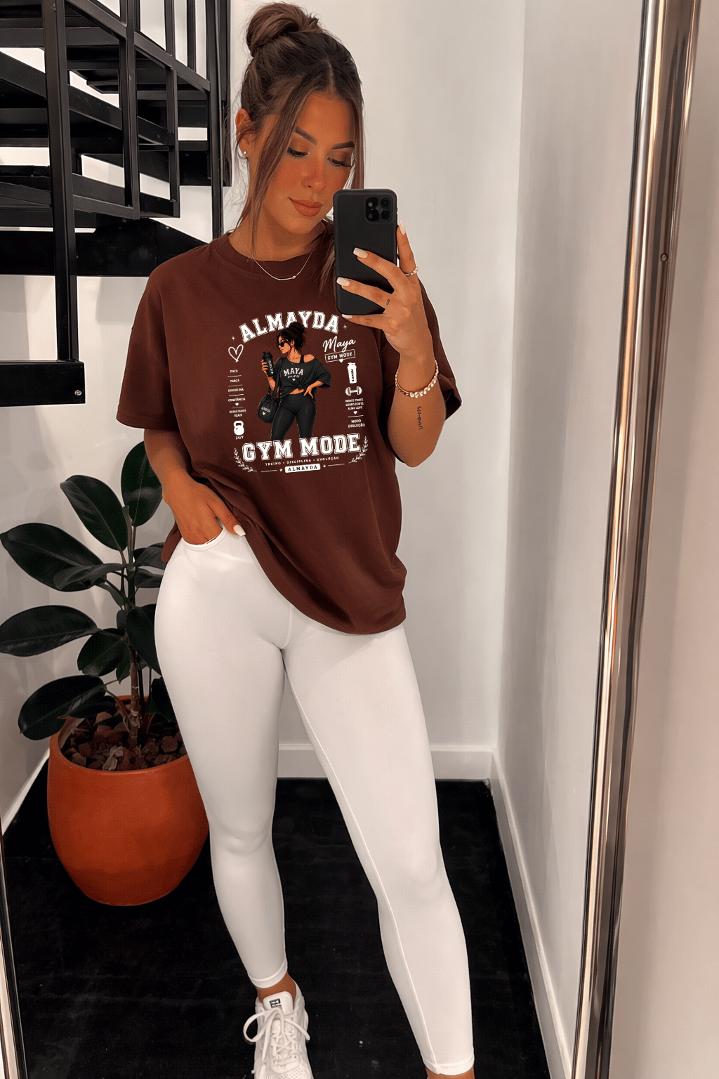 Camisetão Feminino Oversized - Almayda Gym Mode