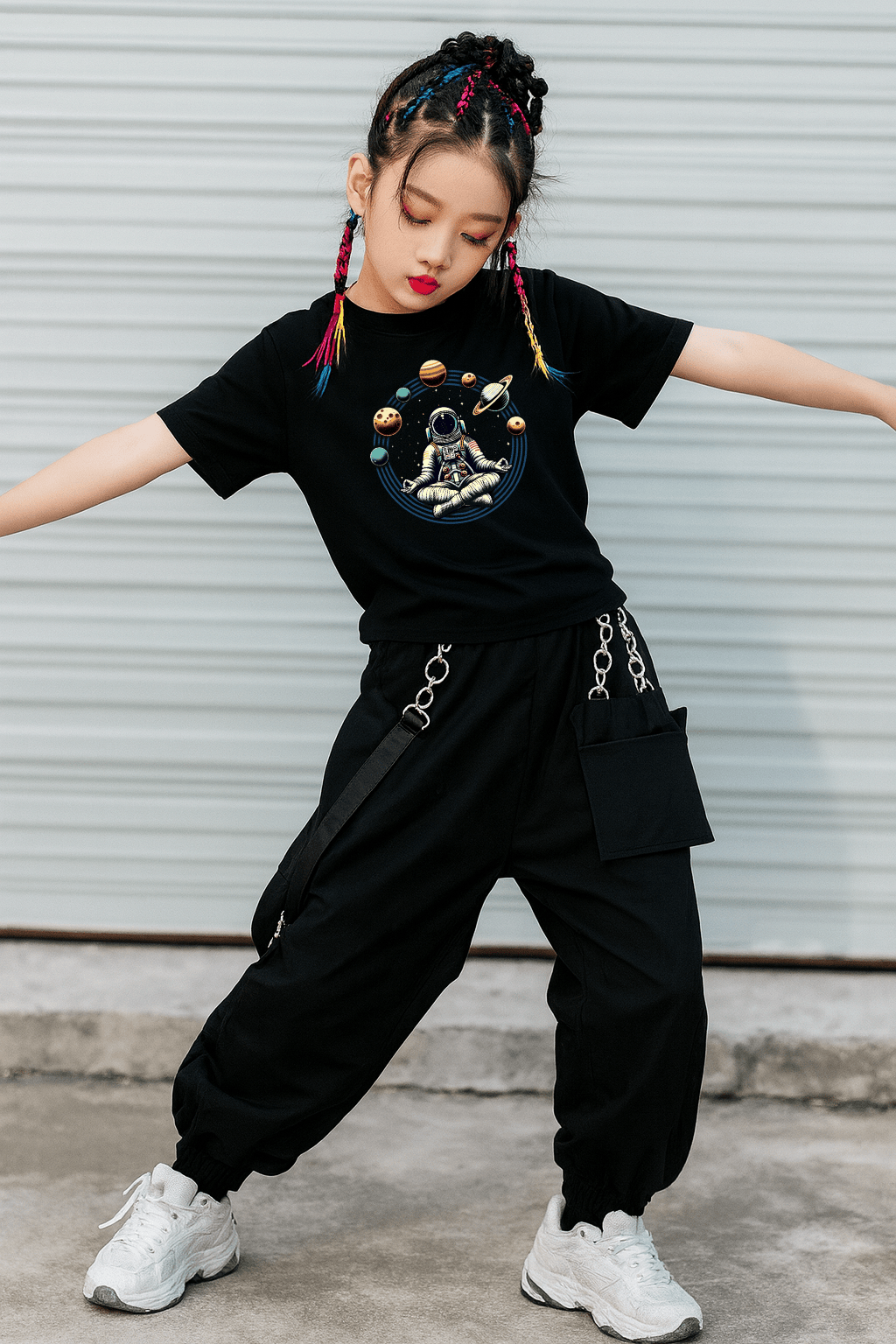 Camiseta Infantil Feminina - Space