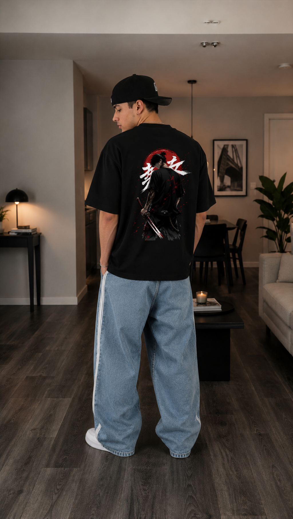 Camisetão Masculino Oversized Almayda - Shadow Ronin