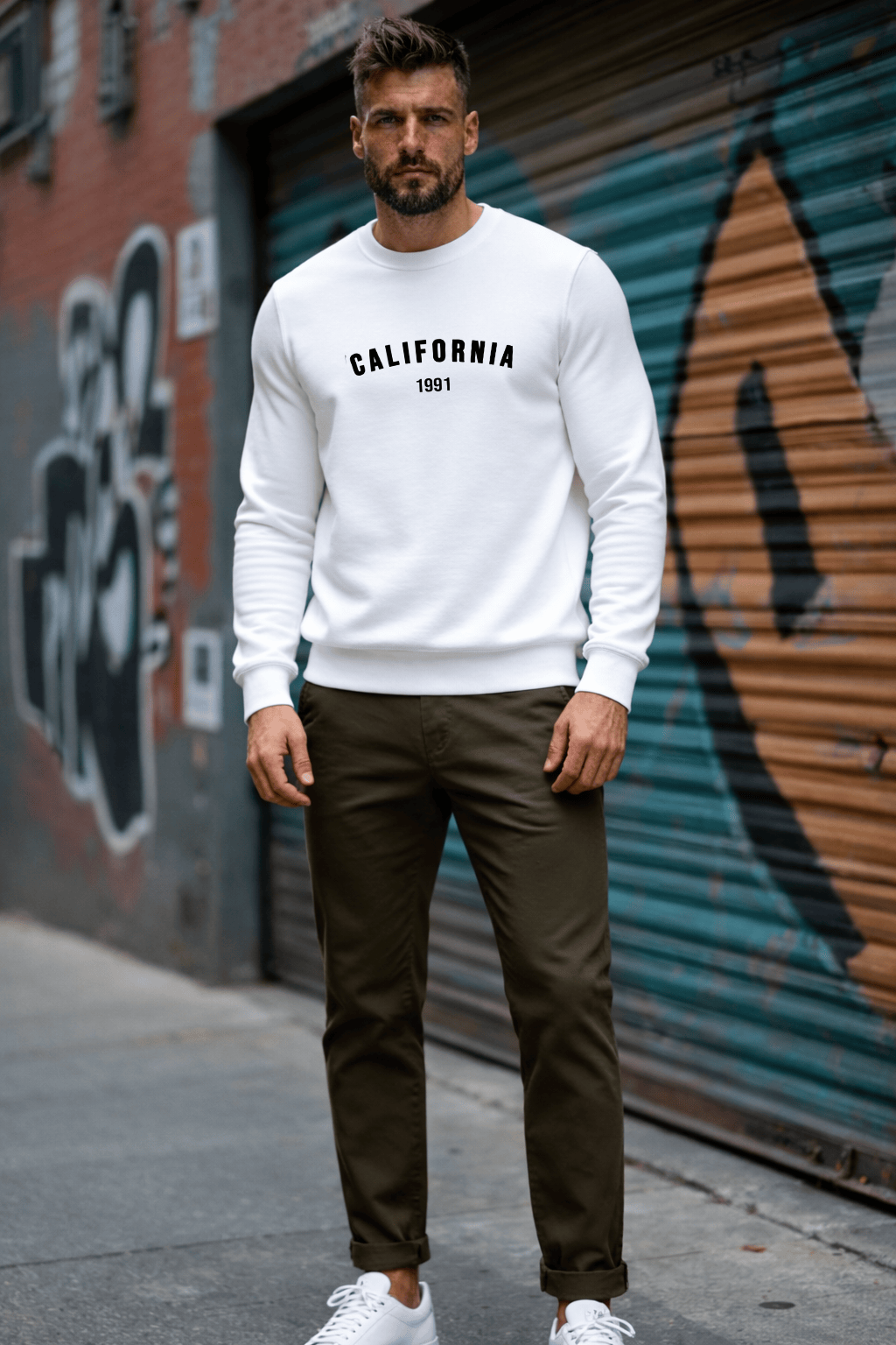 Moletom Masculino Careca - California 1991