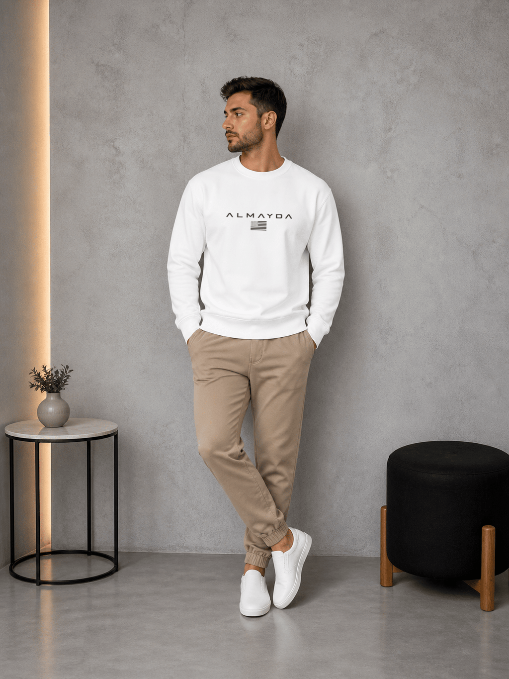 Moletom Careca Masculino - Almayda Signature Flag