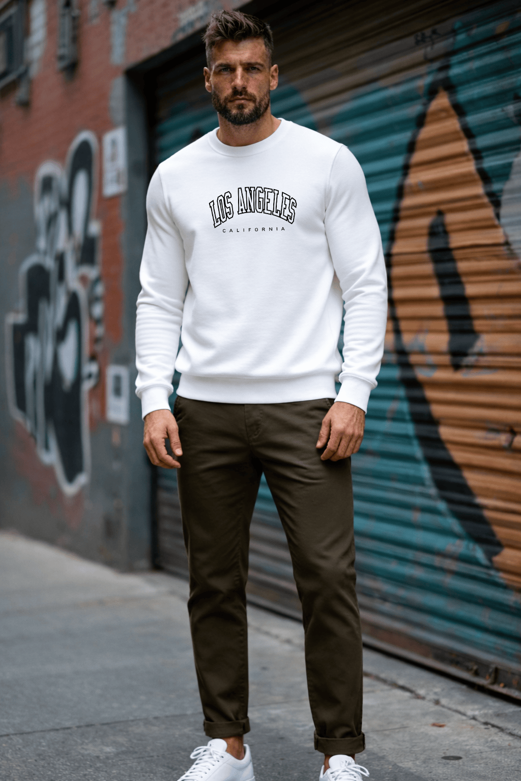 Moletom Masculino Careca - Los Angeles California