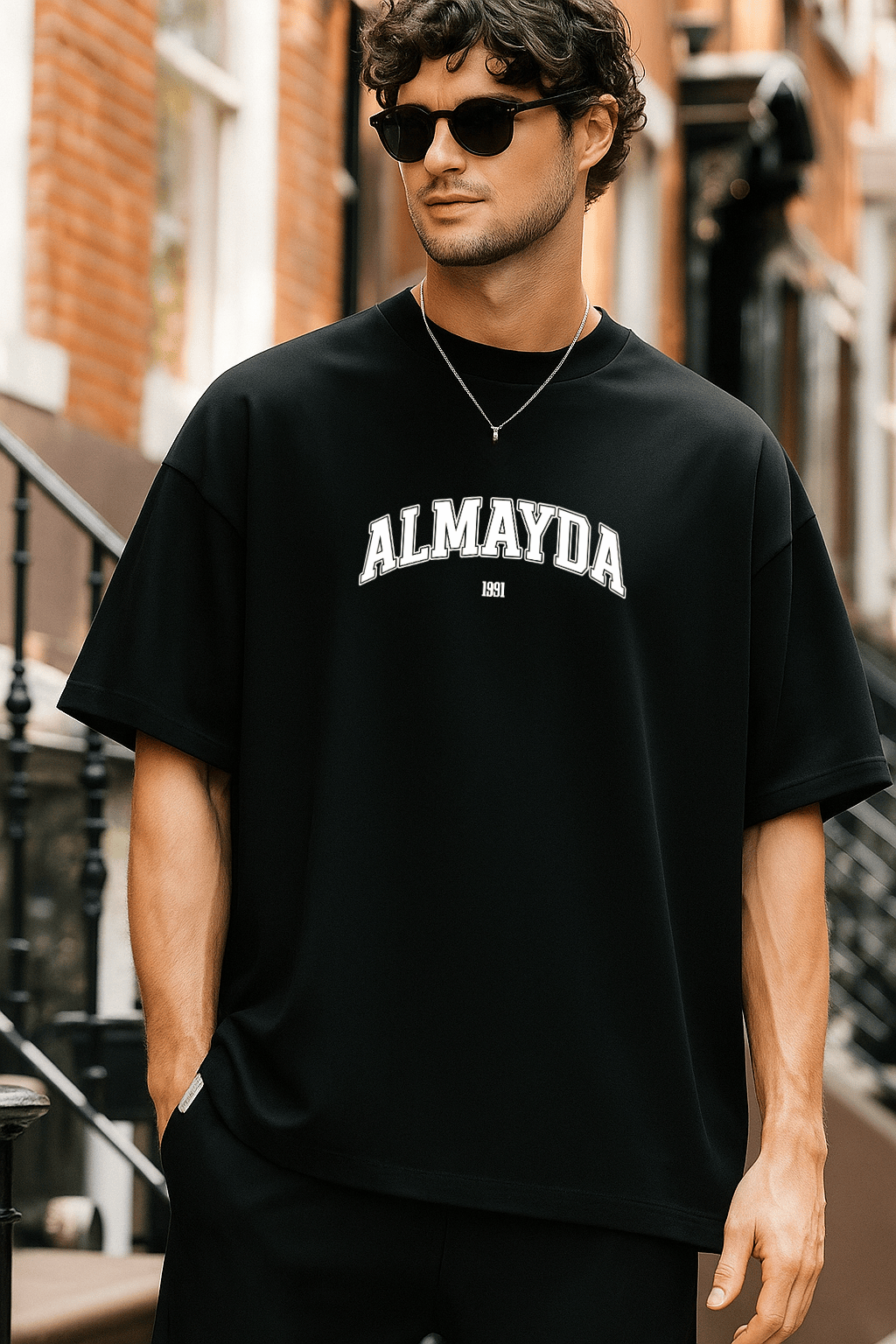 Camiseta Oversized Masculina Premium - Almayda 1991