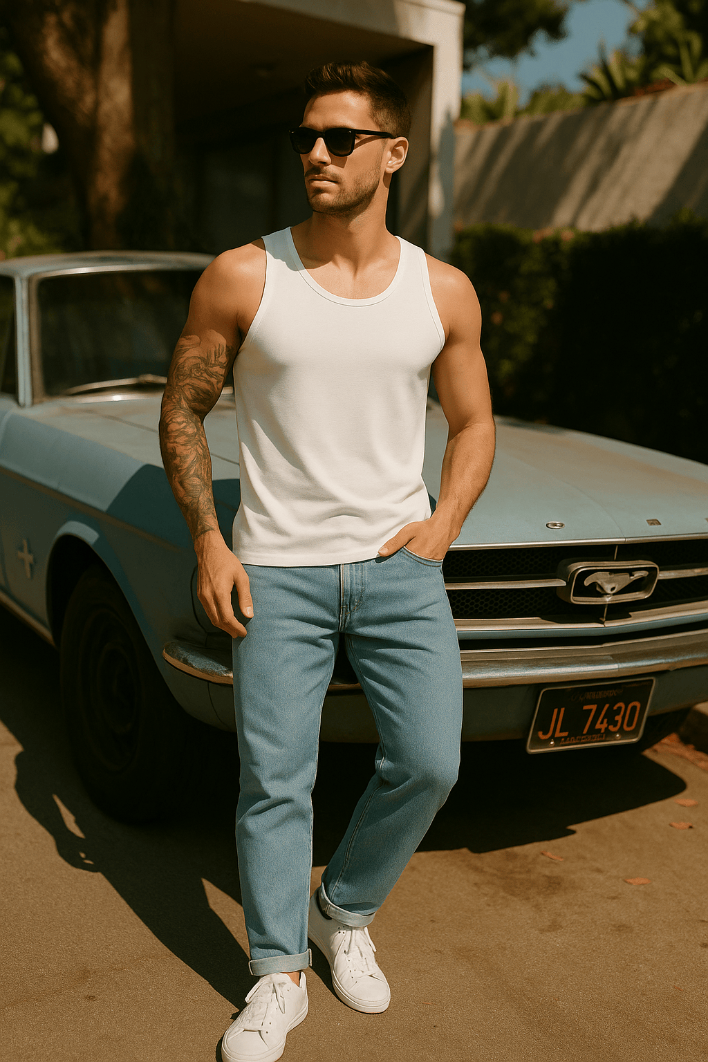 Camiseta Regata Masculina - Lisa | Streetwear Casual