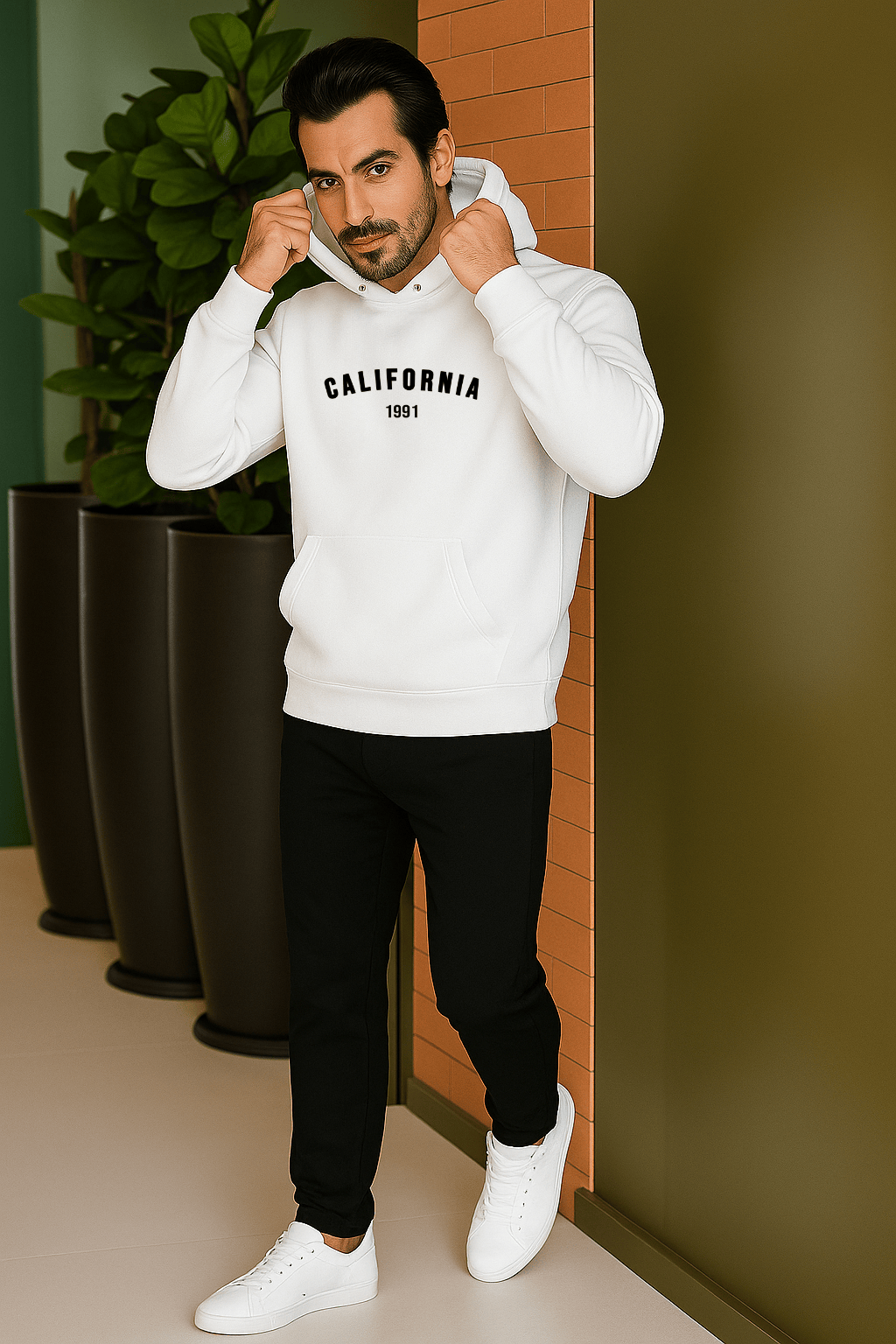 Moletom Masculino Canguru - California 1991