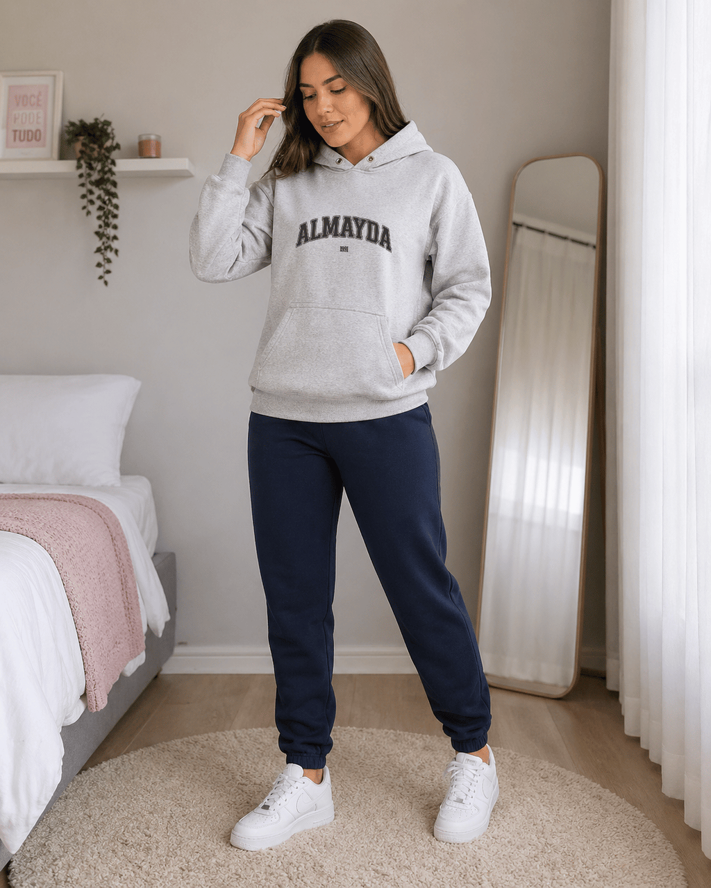 Moletom Feminino Canguru - Almayda