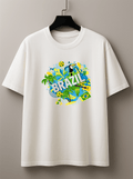 Camiseta Premium Manga Curta Tradicional  Masculina Brasil | Estilo Nacional & Conforto