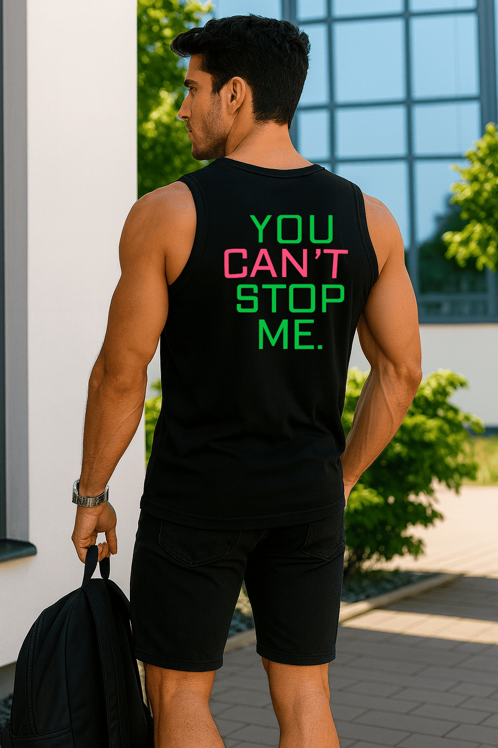 Camiseta Regata Masculina - YOU CAN’T STOP ME