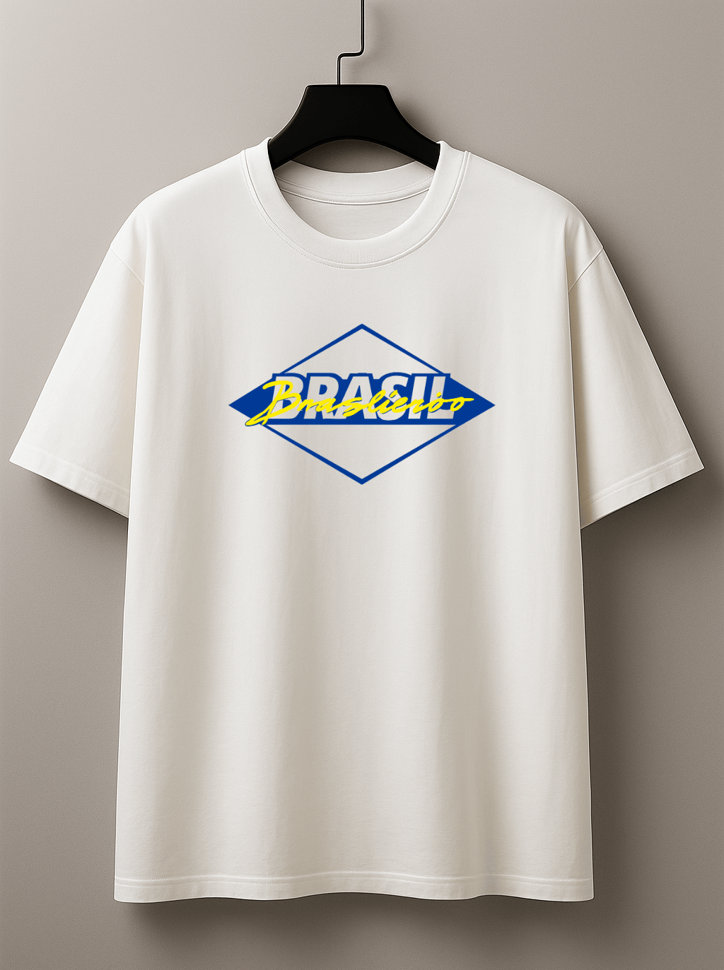 Camiseta Premium Manga Curta Tradicional Masculina Brasil Vibes