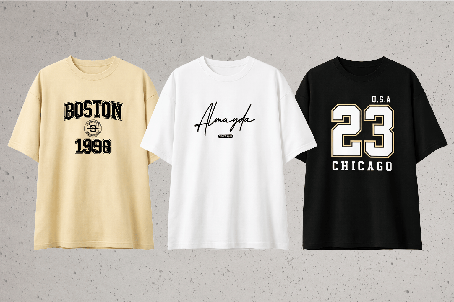 Pacote 3 Camisetas Oversized Masculina | Urban Legacy Pack - Mais Vendidas