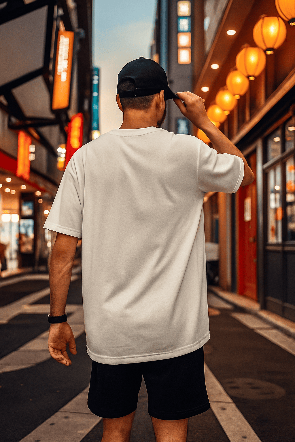 Camiseta Oversized Masculina | Estampa - Smiley