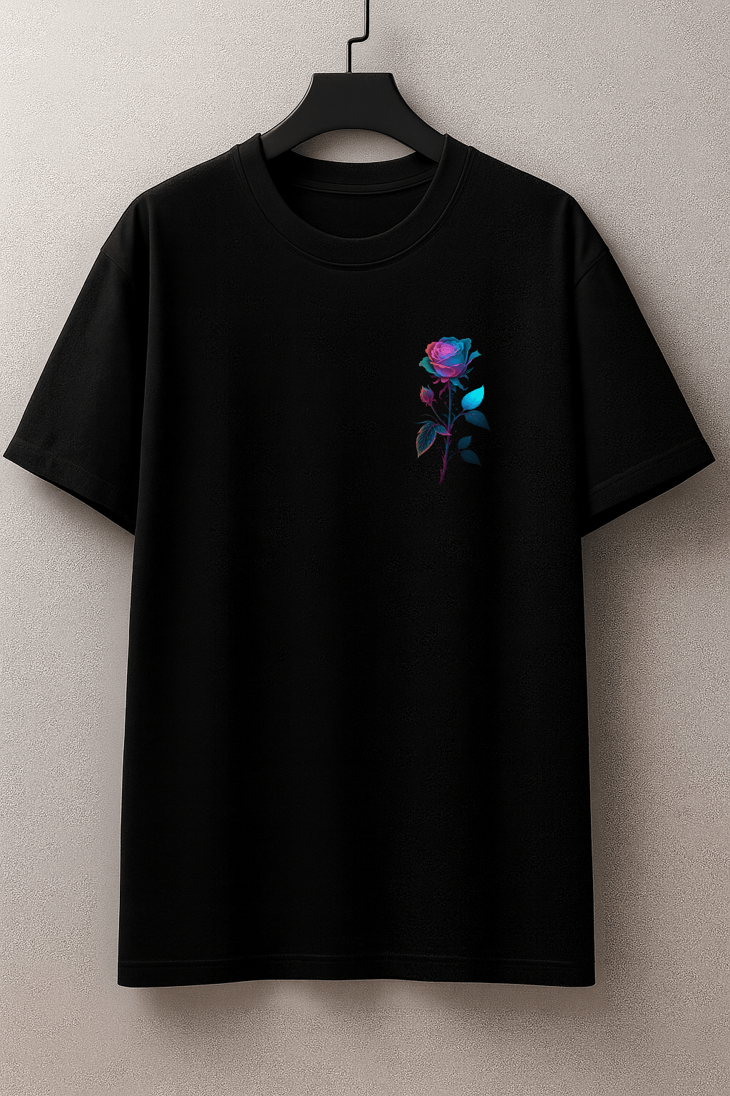 Camiseta Masculina | Estampa Rose Blue