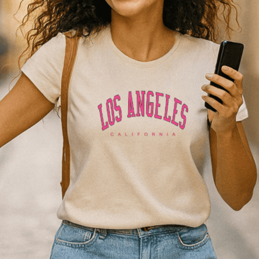 Camiseta Feminina | Estampa - Los Angeles