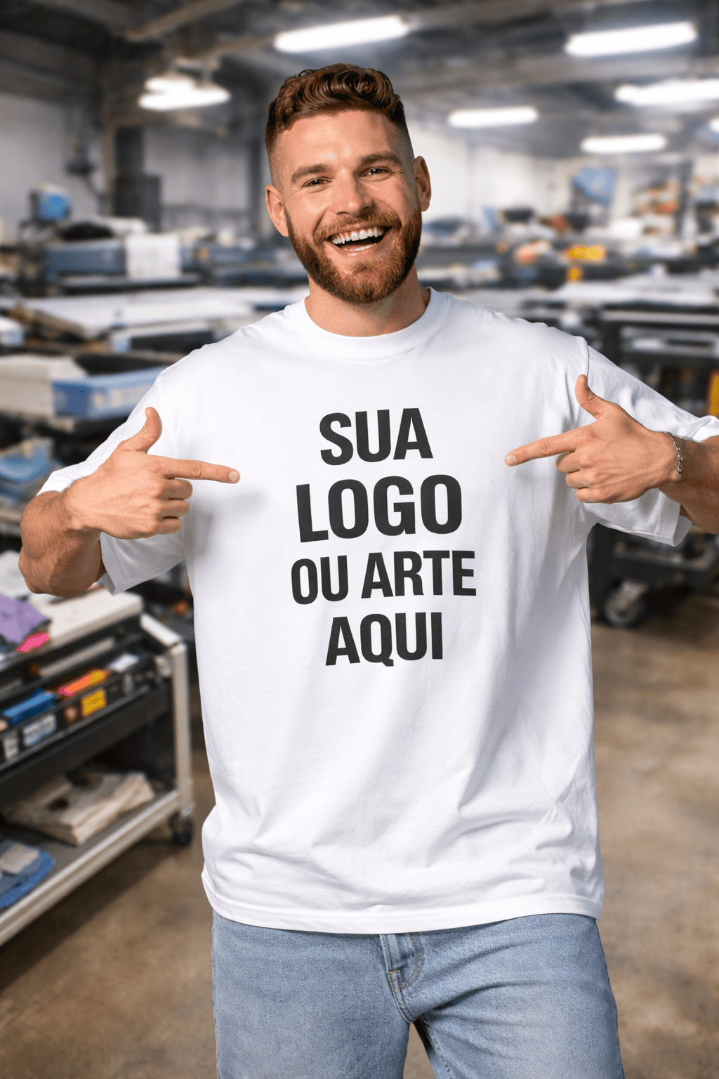 Camiseta Personalizada com Sua Marca ou Arte | Produção Premium 10 Peças
