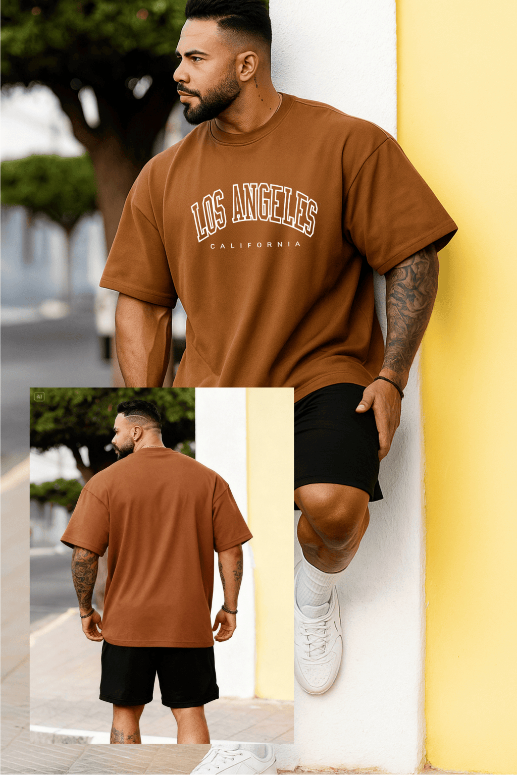 Kit Masculino Oversized – 6 Camisetas Essenciais Urbanas - Mais Vendidas