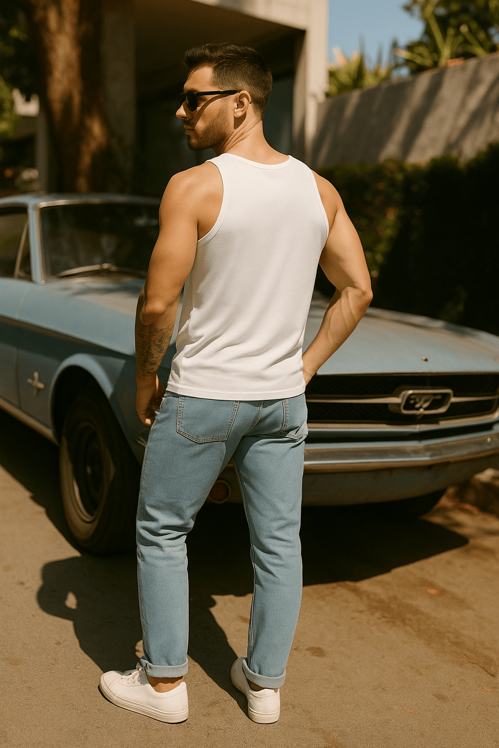 Camiseta Regata Masculina - Almayda | Streetwear Casual