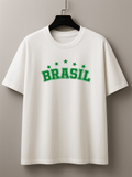 Camiseta Premium Manga Curta Tradicional Feminina Brasil Urban | Casual & Streetwear