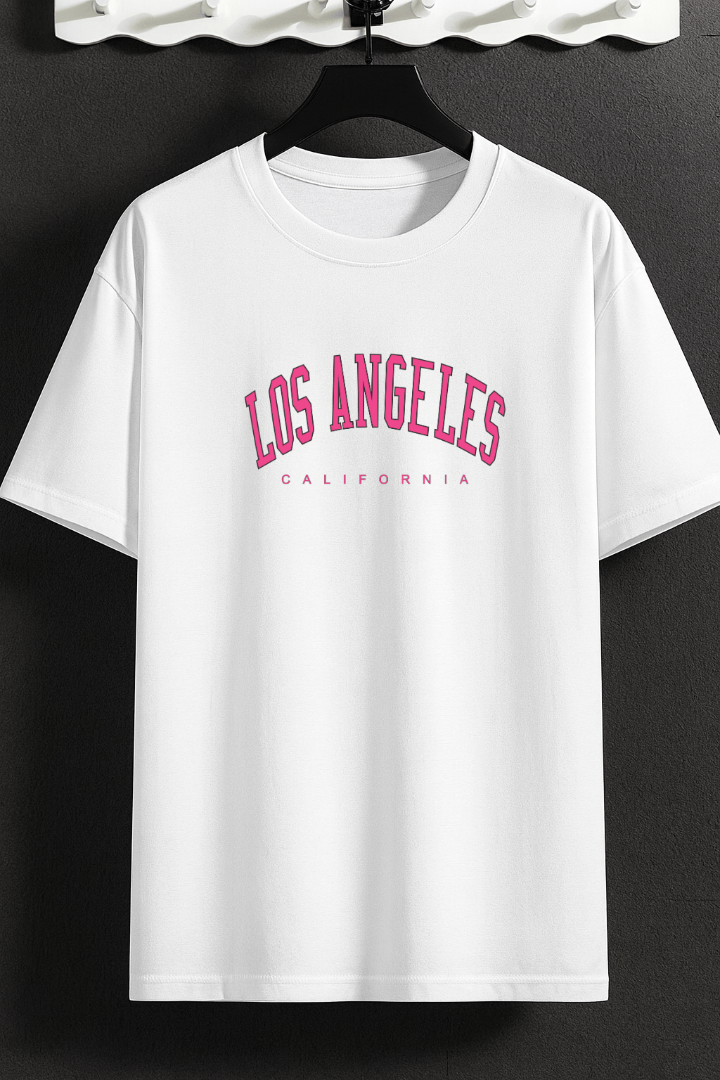 Camiseta Oversized Feminina | Estampa - Los Angeles California