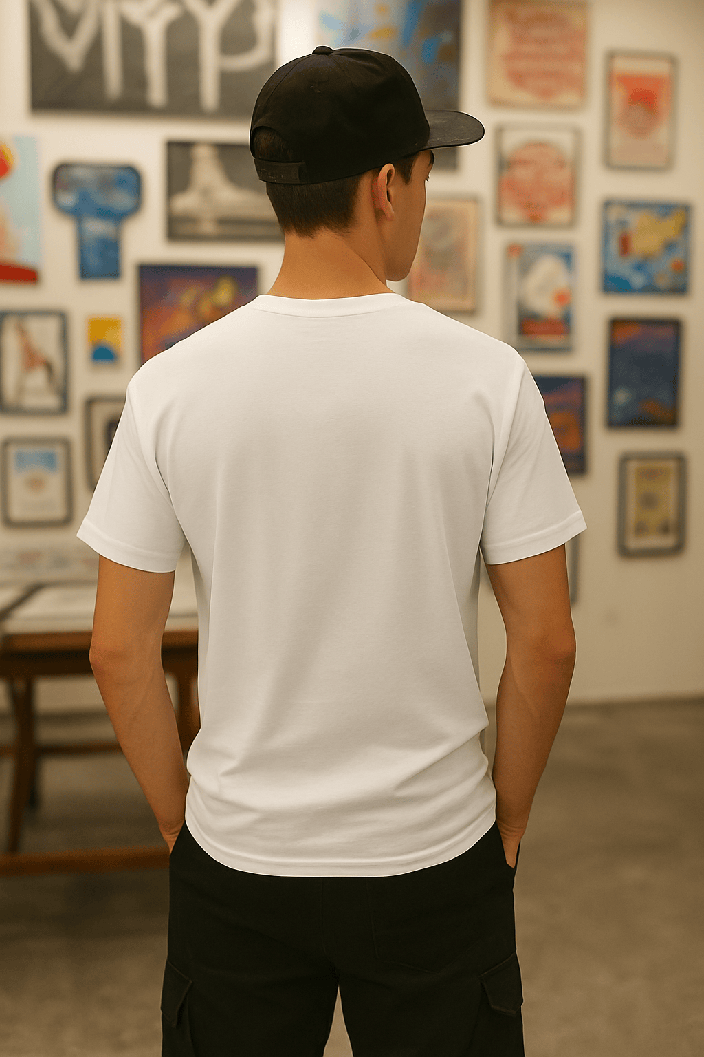 Camiseta Masculina | Estampa  - Smiley