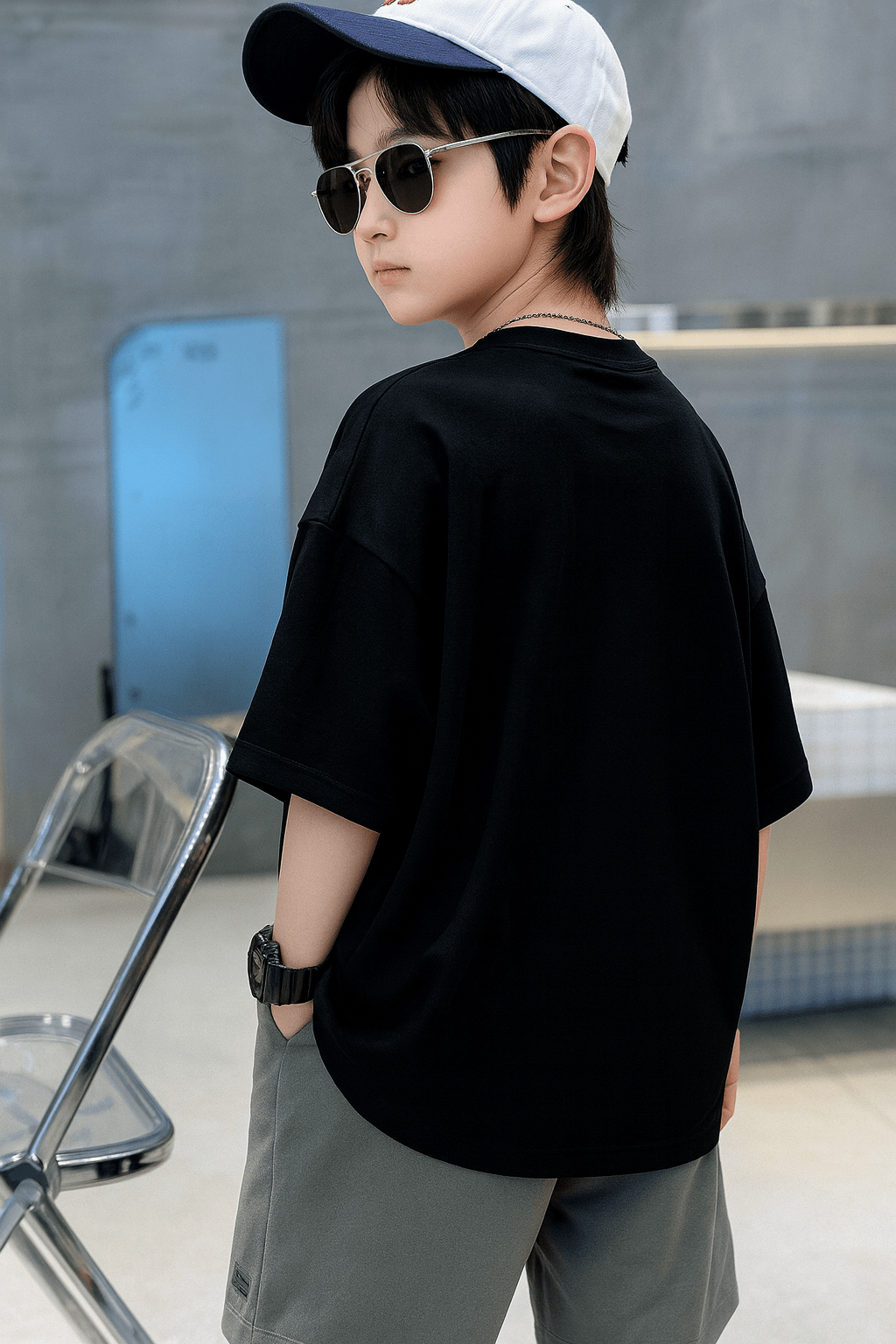 Camiseta Infantil Masculina - Space