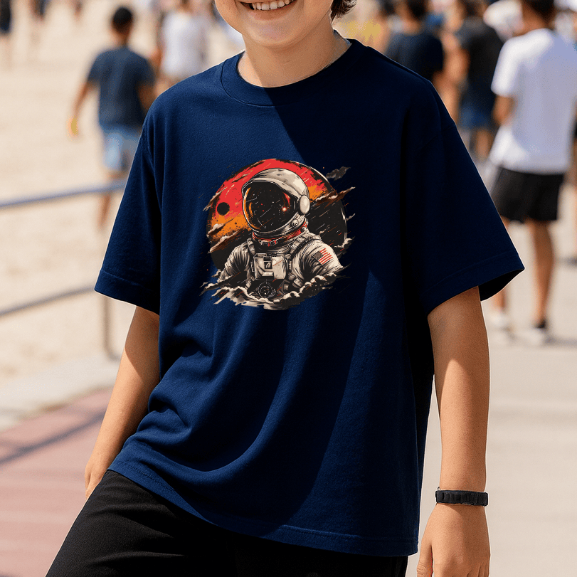 Camiseta Infantil Masculina - Space Explorer
