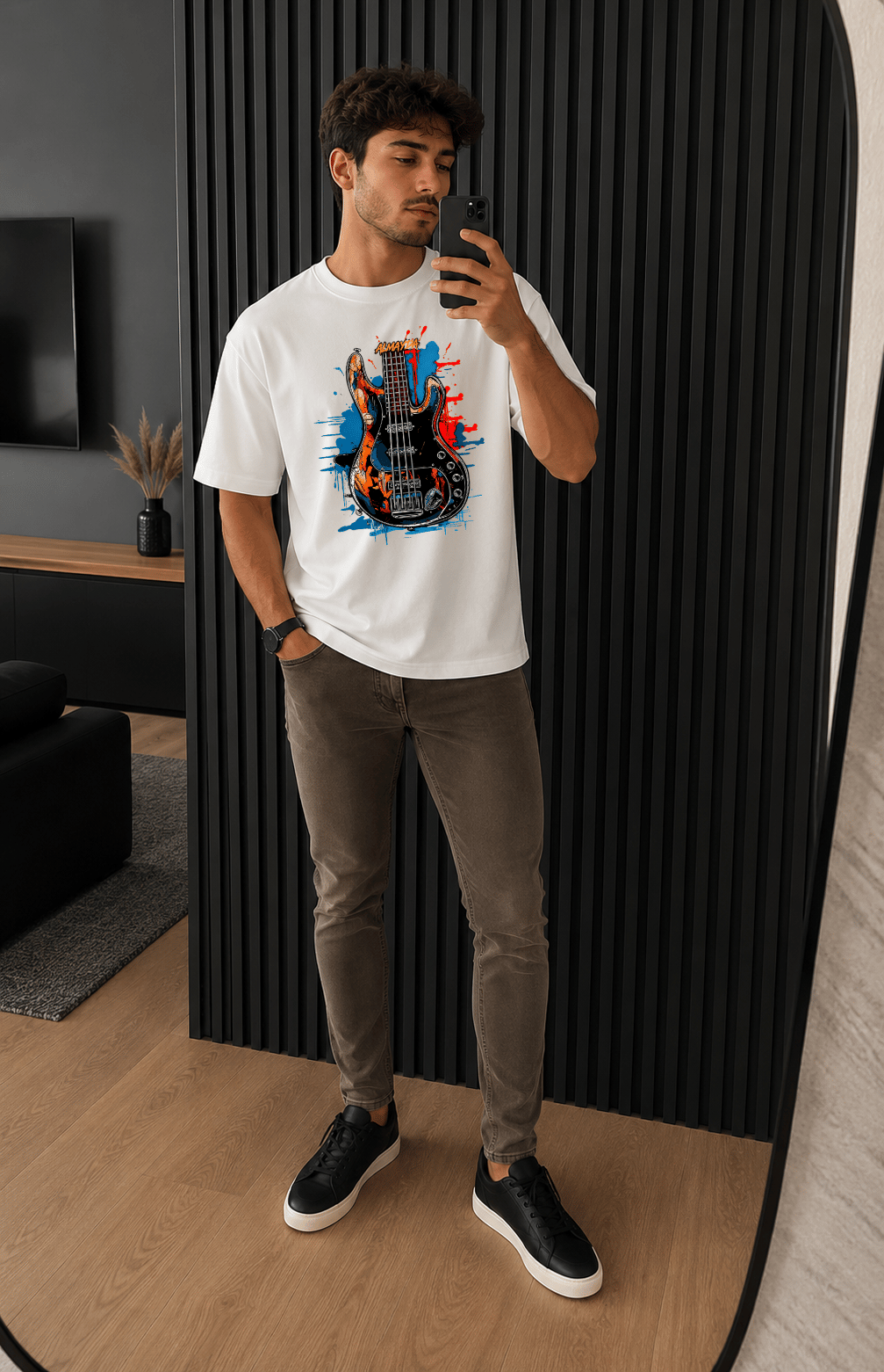 Camiseta Masculina Tradicional Manga Curta - Almayda Urban Bass