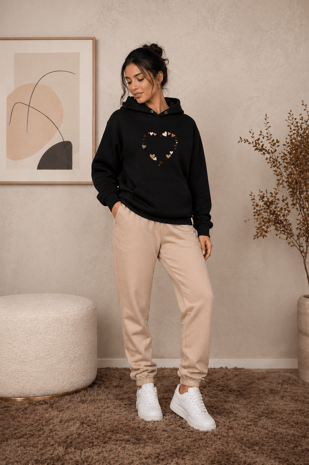 Moletom Canguru Feminino - Almayda Romantic Vibe