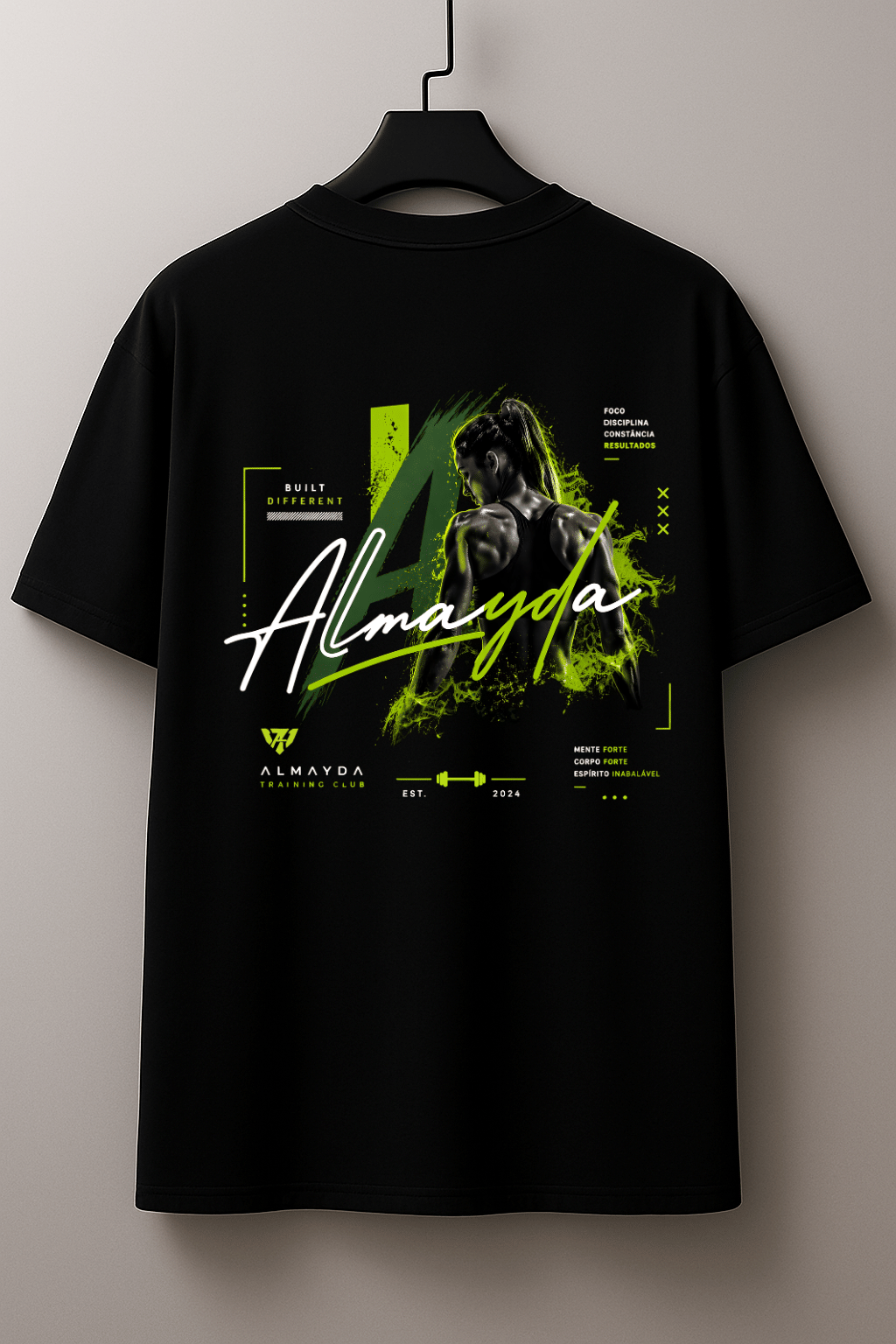 Camiseta Feminina Tradicional Manga Curta - Almayda Training Power