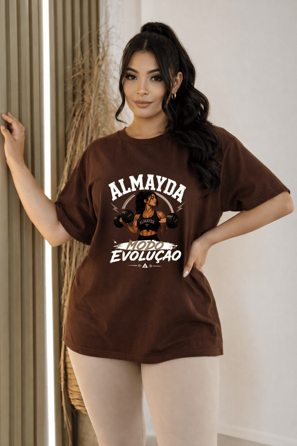 Camisetão Feminino Oversized Almayda - Evolution Mode