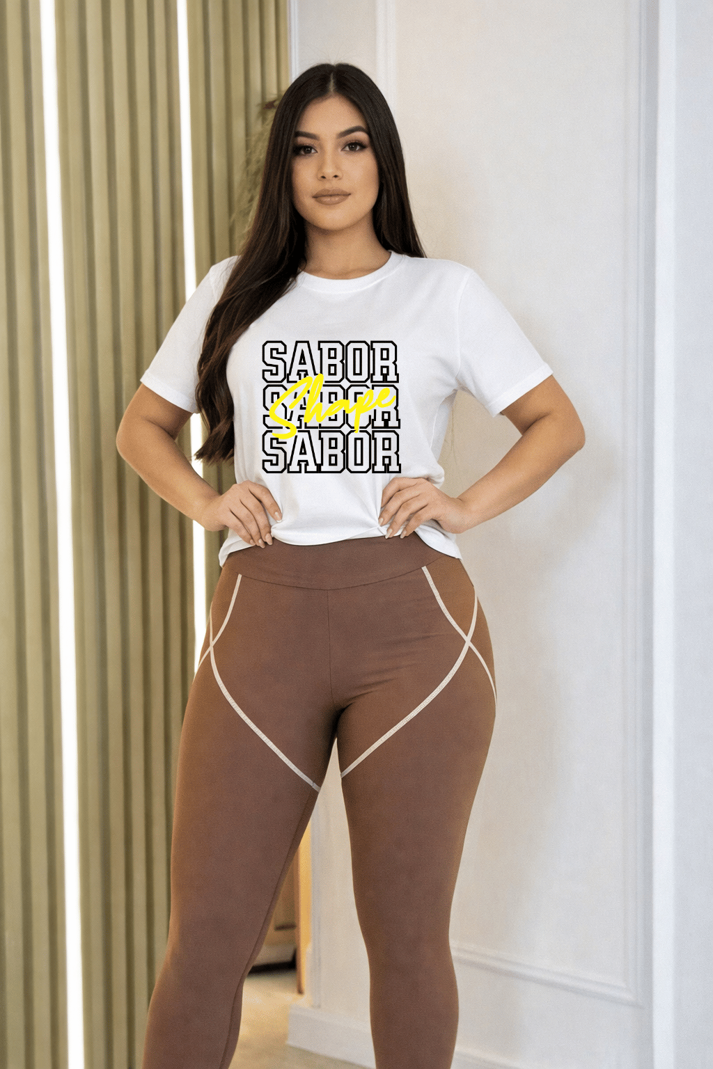Camiseta Feminina Tradicional Manga Curta Almayda - Sabor do Shape
