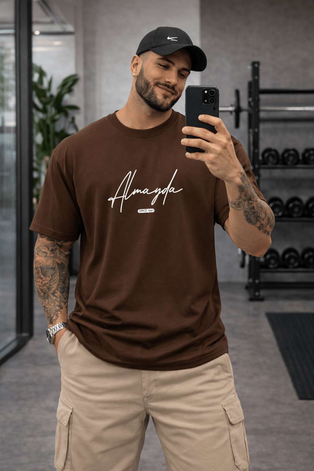 Camisetão Oversized Masculina Premium - Almayda Since | Streetwear Casual