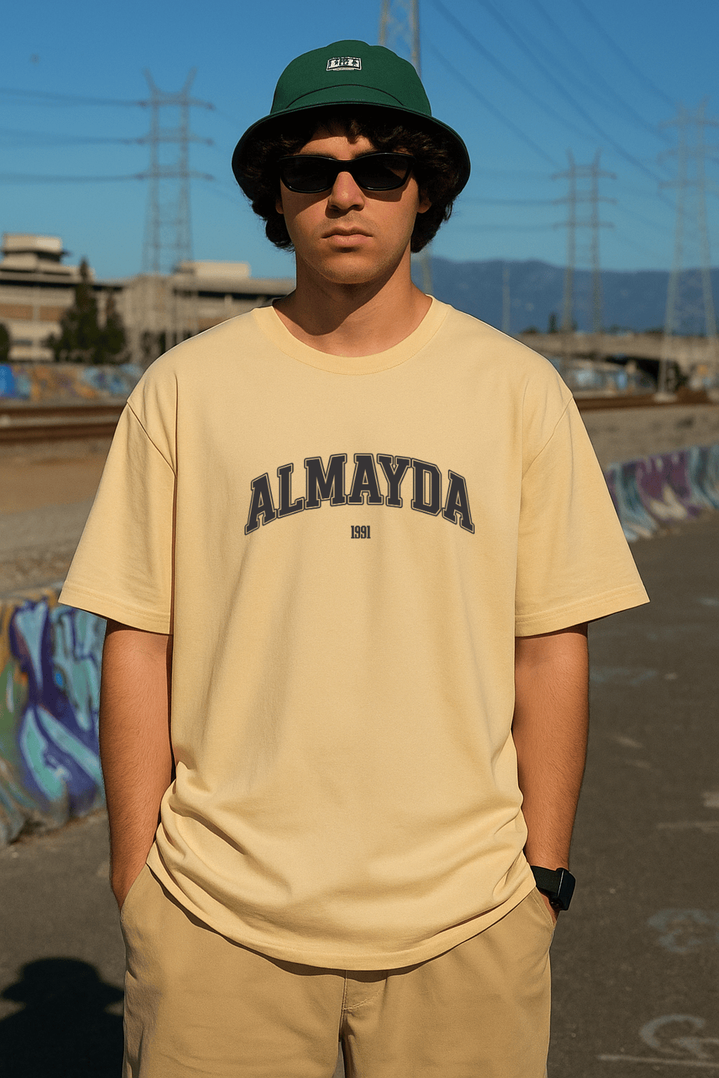 Camiseta Oversized Masculina Premium - Almayda 1991
