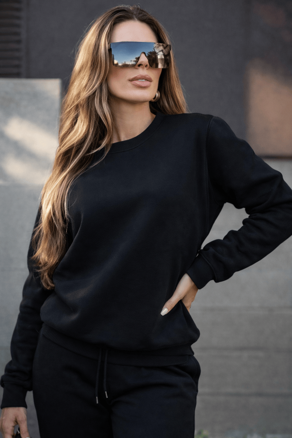 Moletom Feminino Careca - Liso