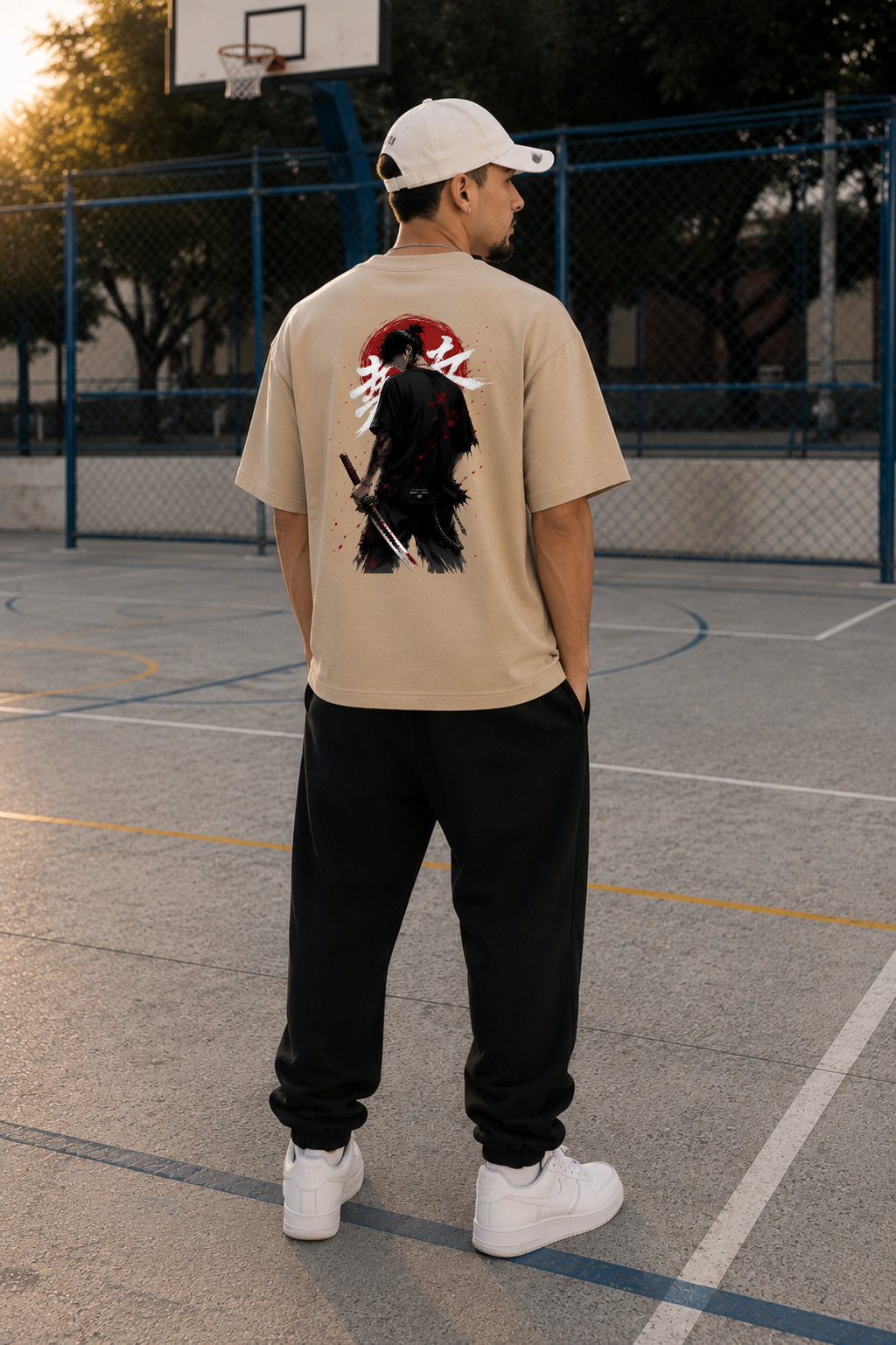 Camisetão Masculino Oversized Almayda - Shadow Ronin