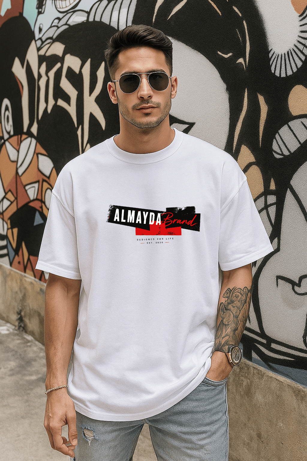 Camisetão Masculino Oversized - Lançamento Almayda Brand